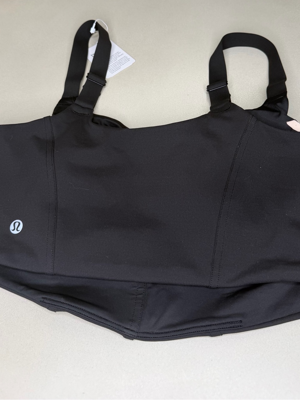 Lululemon Corsetry Black Sports Bra Top
